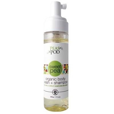 Best Organic Baby Products of 2019, Peas in a Pod Sweet Pea Organic Body Wash & Shampoo