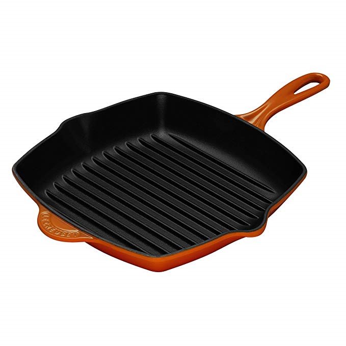 Best Cookware of 2019, Le Creuset 10.25" Skillet Grill