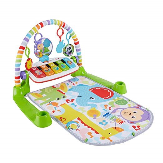 Top 5 Best Baby Toys for Infants 0-6 Months, Fisher-Price Deluxe Kick n’ Play Piano Gym