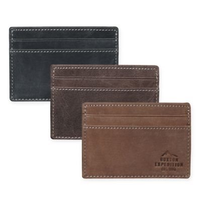 Best Christmas Gifts for Him and Her, Buxton Expedition Front Pocket Get-A-Way Wallet