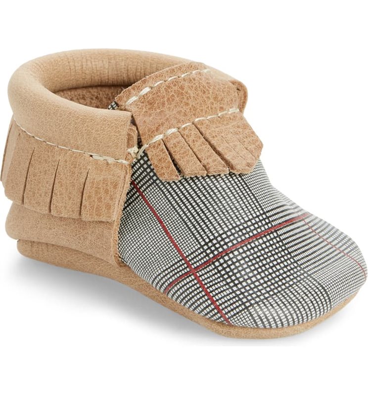 19-of-the-Best-Baby-Booties-Out-There-Freshly-Picked-Plaid-Tidings-Leather-Moccasin