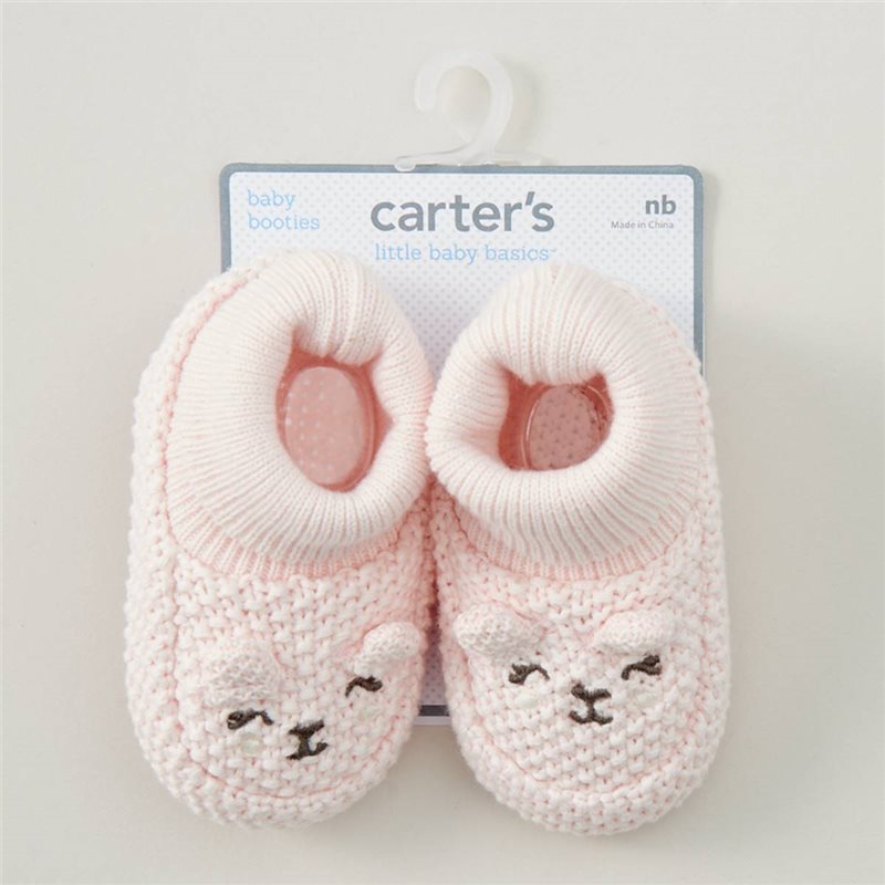 19-of-the-Best-Baby-Booties-Out-There-Carter's®-Baby-Girl-Bear-Knit-Booties