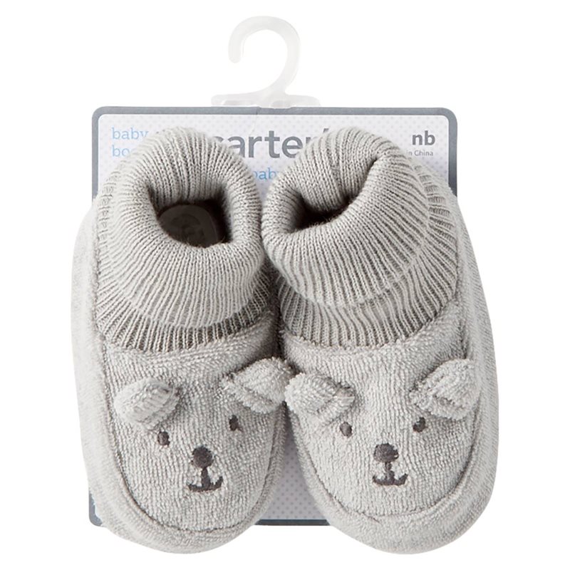 19-of-the-Best-Baby-Booties-Out-There-Carter's®-Baby-Boy-Bear-Face-Terry-Booties