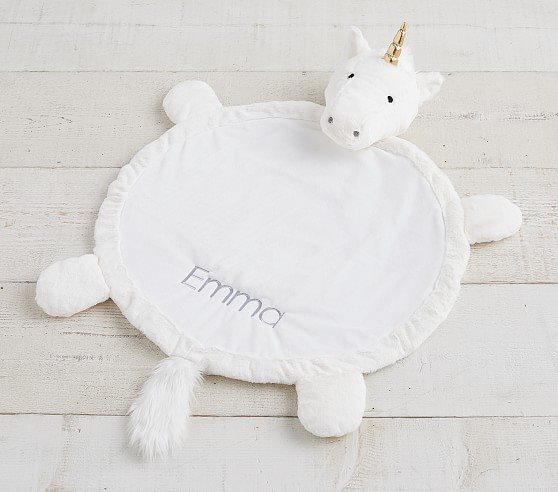 Most-Popular-Baby-Girl-Names-Right-Now-Unicorn-Plush-Play-Mat