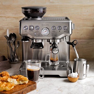 Best Gifts for Coffee Lovers, Breville Barista Express Espresso Machine