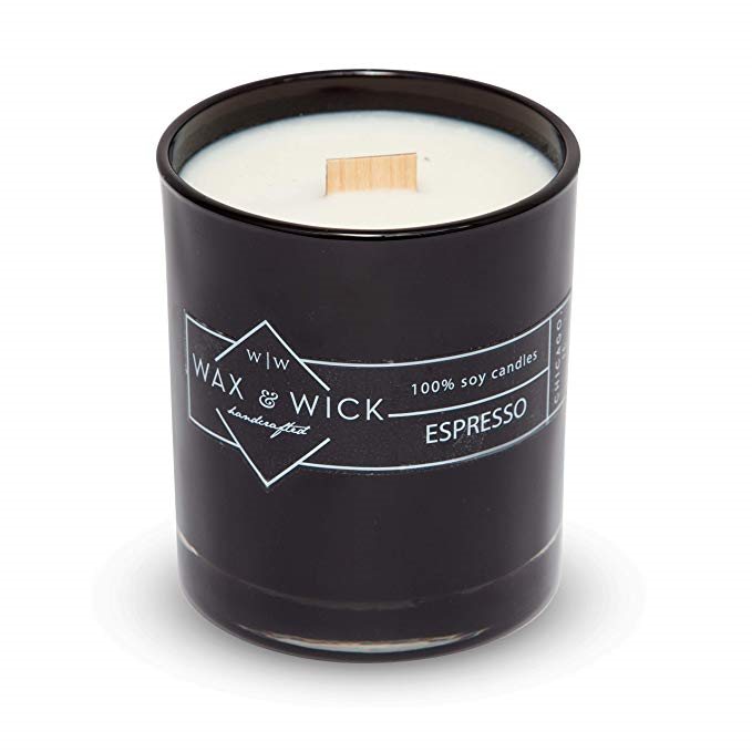 Best Gifts for Coffee Lovers, Wax & Wick Espresso Scented Candle