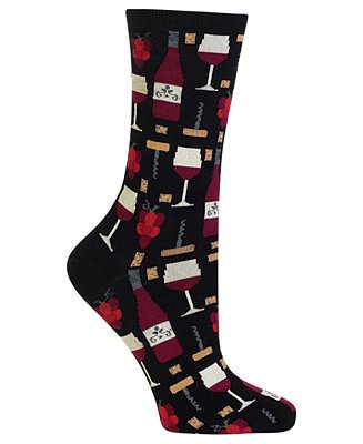  Best Wedding Gifts for Wine Lovers, Hot Sox Wine Print Socks