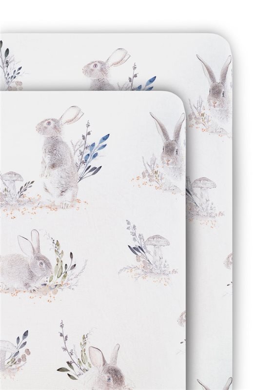 How to Create a Gender Neutral Nursery, Olio Cottontail Crib Sheet