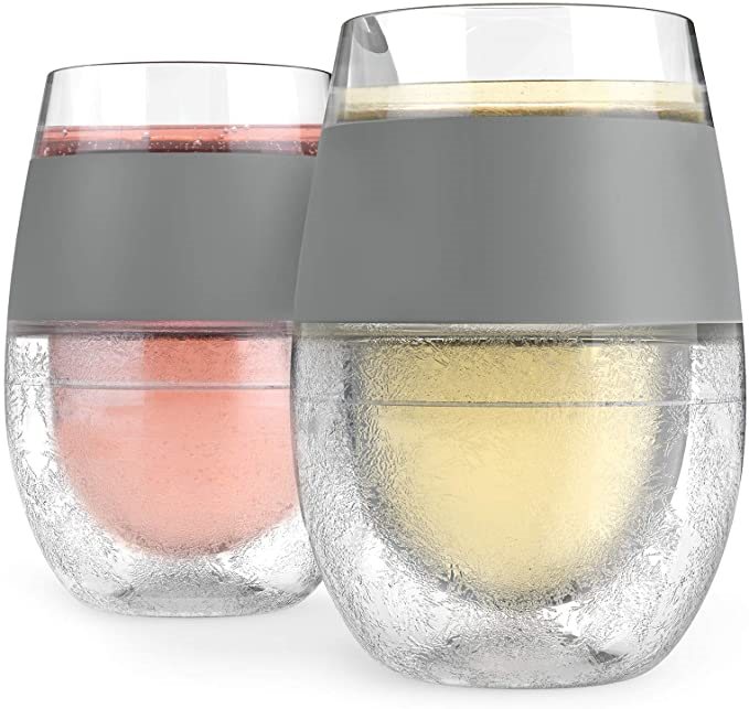 Tips for Organizing a Virtual Baby Shower, Wine Freeze Cooling Cups