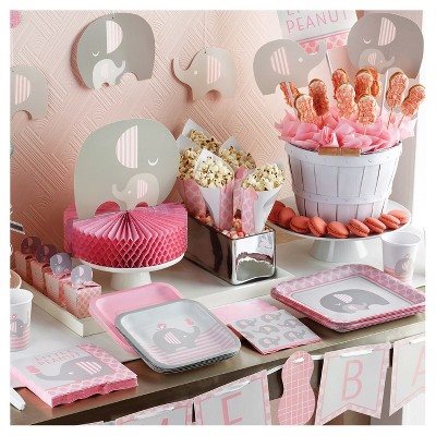 Tips for Organizing a Virtual Baby Shower, Little Peanut Girl Elephant Party Supplies