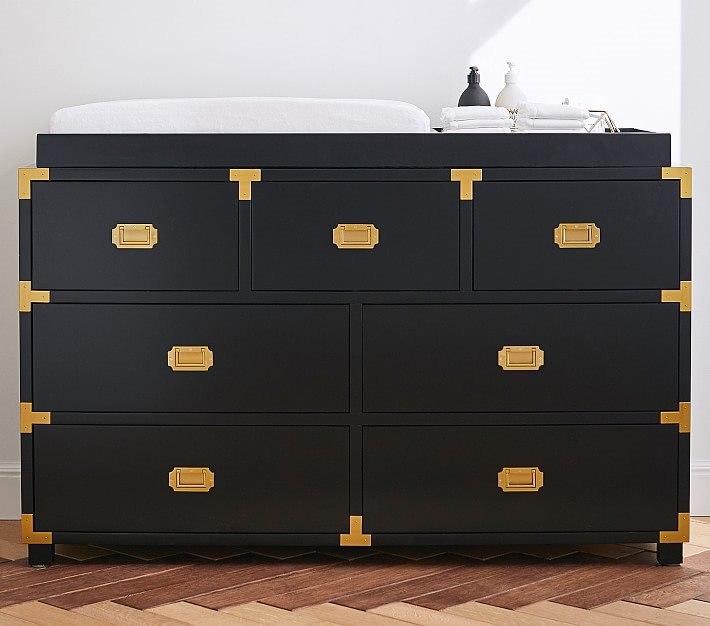 How to Plan Your Nursery with Confidence, Gemma Campaign Extra Wide Dresser & Topper Set
