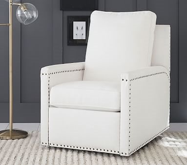 How to Plan Your Nursery with Confidence, Tyler Square Arm Swivel Glider & Recliner