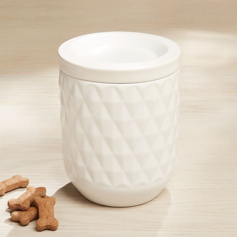 22 Wedding Registry Gifts Perfect for Pet Lovers, Harlequin Pet Treat Jar