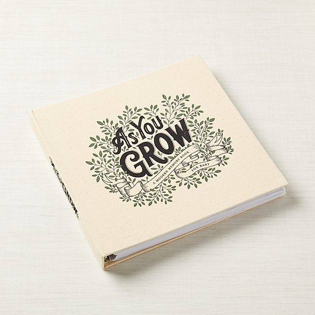 18 Sweet Baby Memory Books to Add to Your Registry, As You Grow: A Modern Memory Book for Baby