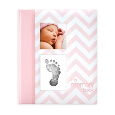 18 Sweet Baby Memory Books to Add to Your Registry, Chevron “My Record Book”