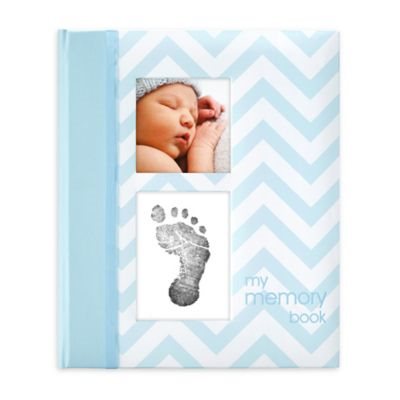 18 Sweet Baby Memory Books to Add to Your Registry, Chevron “My Record Book”