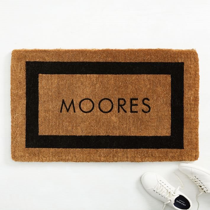 19 Personalized Wedding Gifts to Remember Your Special Day, Personalized Doormat