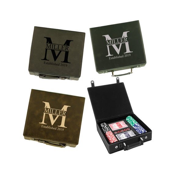 19 Personalized Wedding Gifts to Remember Your Special Day, Poker Set