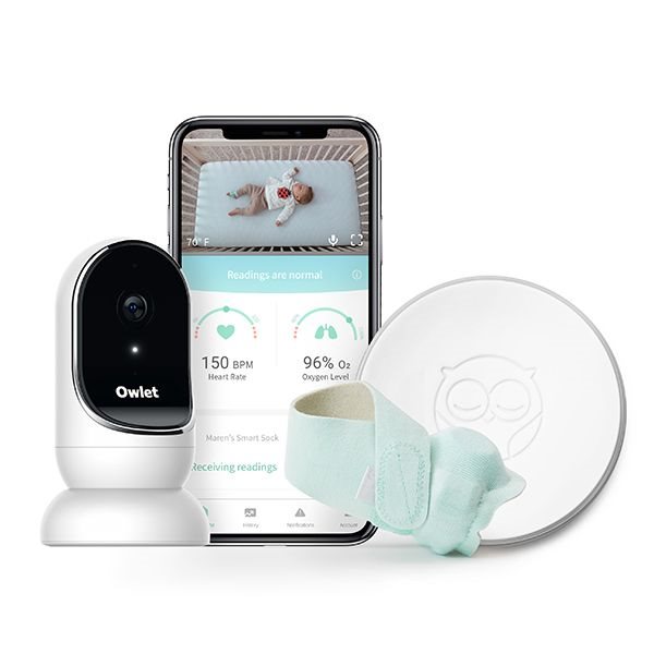 Baby Safety Month with JPMA: How to Create a Safe Sleep Environment for Baby, Owlet Smart Sock2 + Camera Bundle from PishPoshBaby