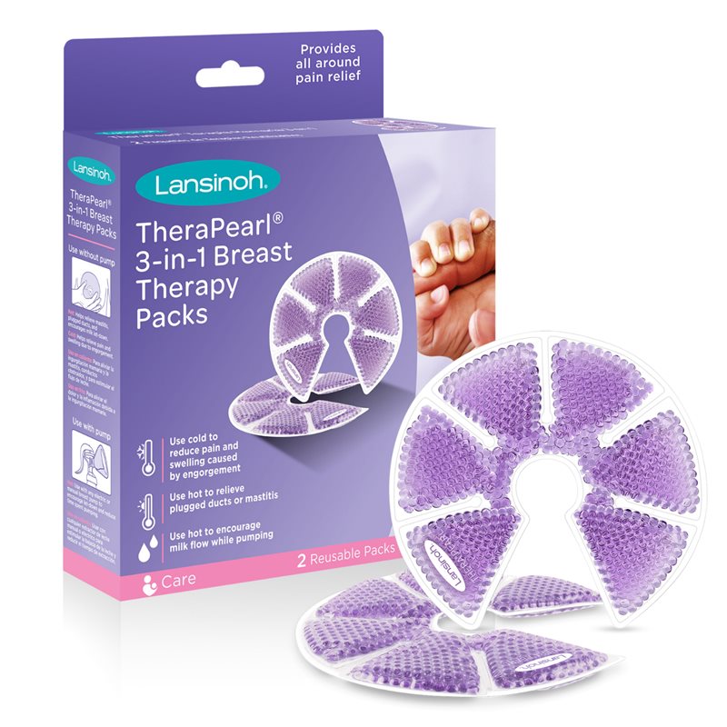 Nursing and Pumping Essentials for Your Baby Registry from Our Expert Mom, Lansinoh TheraPearl Breast Therapy Pack from Walmart