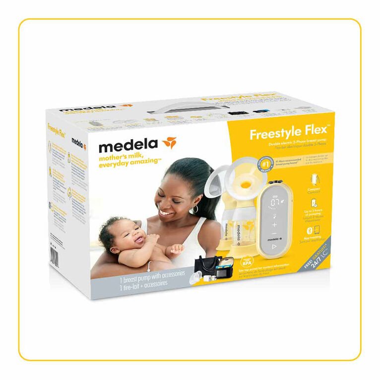 Nursing and Pumping Essentials for Your Baby Registry from Our Expert Mom, Freestyle Flex Double Electric Breast Pump from Babies R Us Canada