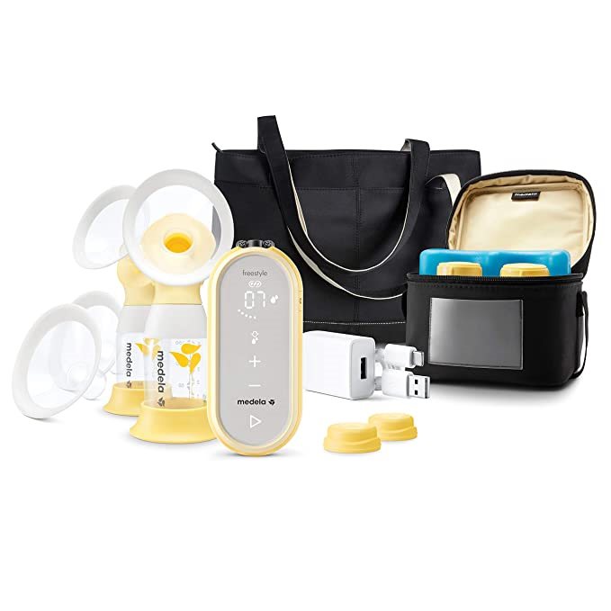 Nursing and Pumping Essentials for Your Baby Registry from Our Expert Mom, Freestyle Flex Double Electric Breast Pump from Amazon