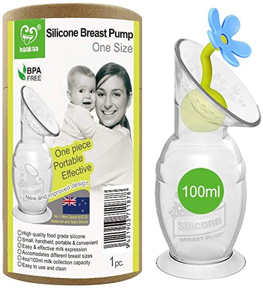 Nursing and Pumping Essentials for Your Baby Registry from Our Expert Mom, Haakaa Breast Pump with Suction Base and Stopper from Amazon Canada