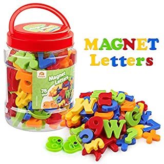 Savannah Walsh’s Secret to Calmly Feeding Your Newborn When You Have a Toddler Too, BeebeeRun 106 PCS Magnetic Letters & Numbers from Amazon Canada
