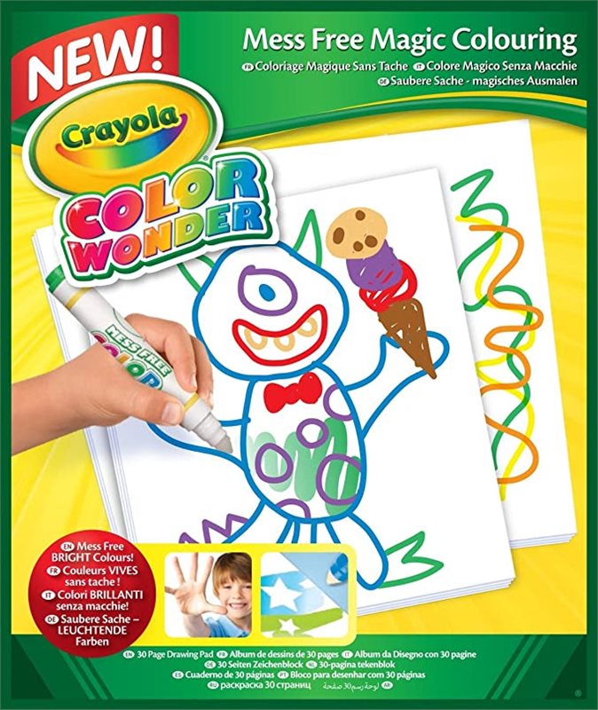 Savannah Walsh’s Secret to Calmly Feeding Your Newborn When You Have a Toddler Too, Crayola Color Wonder Drawing Paper from Amazon Canada