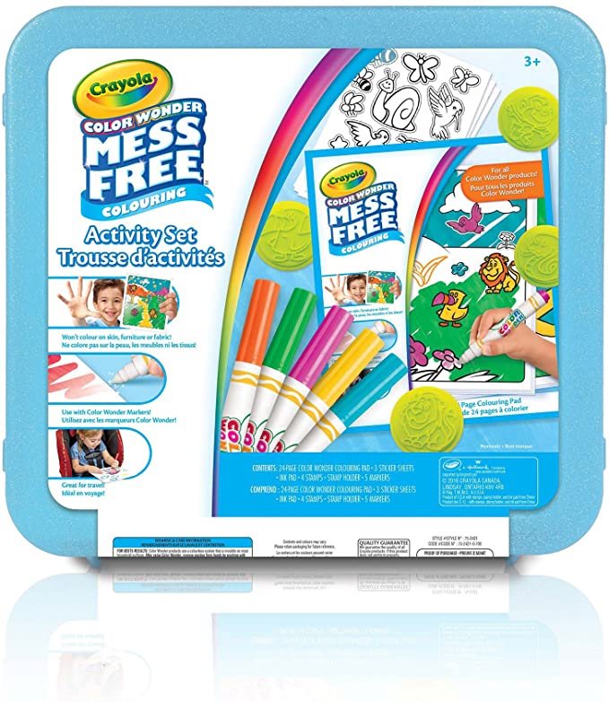 Savannah Walsh’s Secret to Calmly Feeding Your Newborn When You Have a Toddler Too, Crayola Color Wonder Mess Free from Amazon Canada