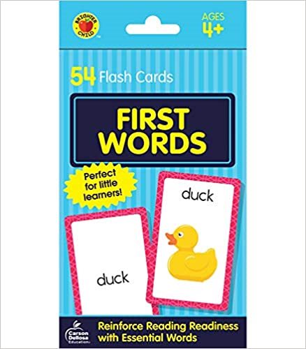 Savannah Walsh’s Secret to Calmly Feeding Your Newborn When You Have a Toddler Too, Brighter Child First Words Flash Cards from Amazon Canada