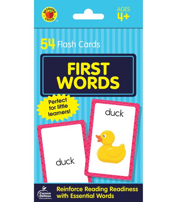 Savannah Walsh’s Secret to Calmly Feeding Your Newborn When You Have a Toddler Too, Brighter Child First Words Flash Cards from Walmart