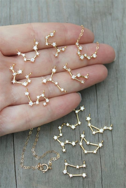 Etsy, Celestial Constellation Necklace