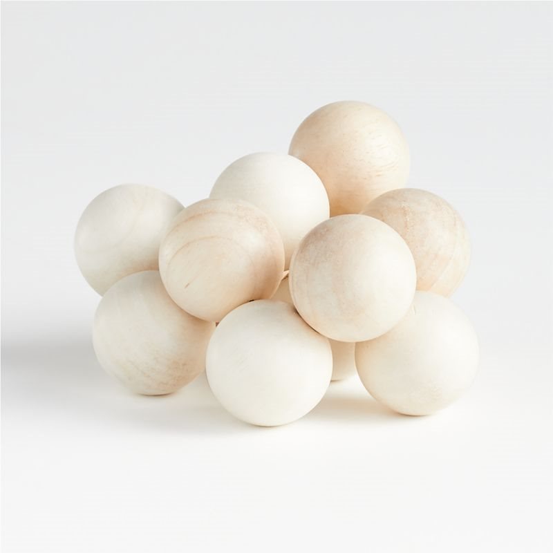 Manhattan Toy Company, Natural Wooden Baby Beads