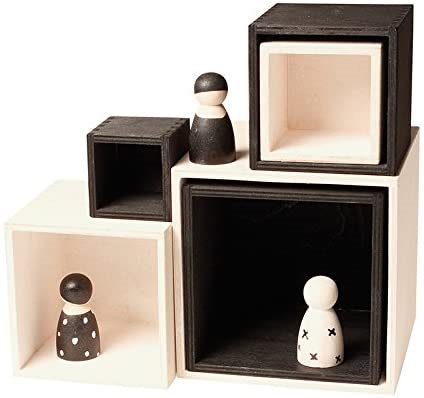 Grimm's, Grimm's Large Monochrome Stacking Boxes