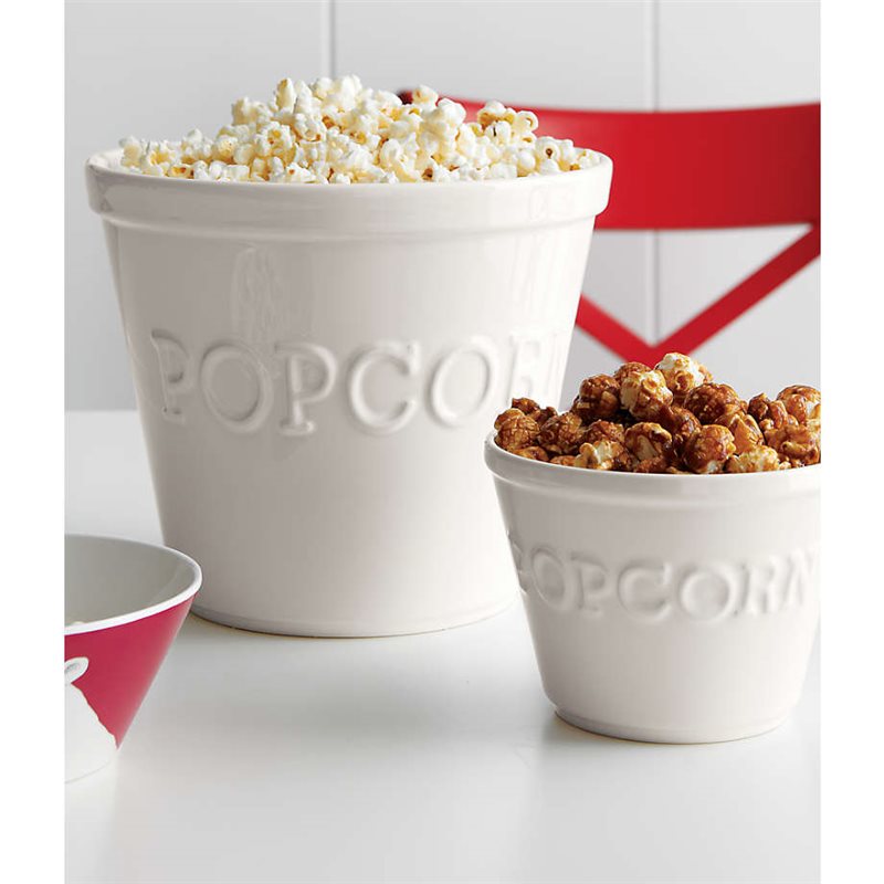 Crate and Barrell, Popcorn Bowl