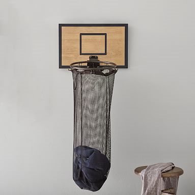 Basketball Hoop Over The Door Hamper, Pottery Barn Teen