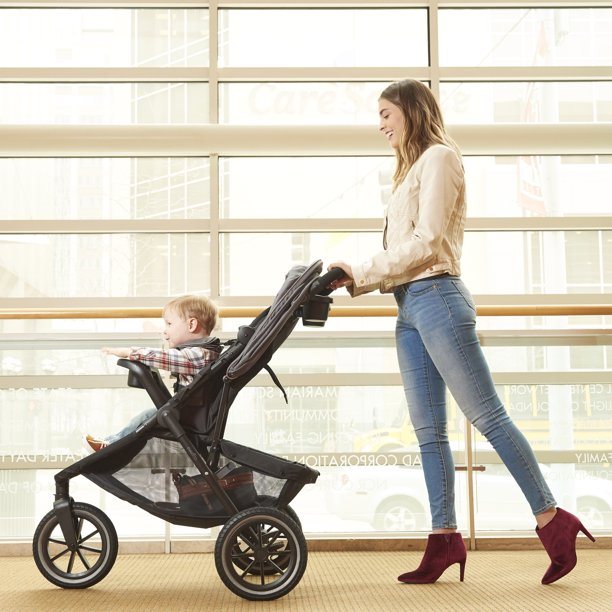 Evenflo Folio3 Stroll & Jog with LiteMax 35 Infant Car Seat, Evenflo