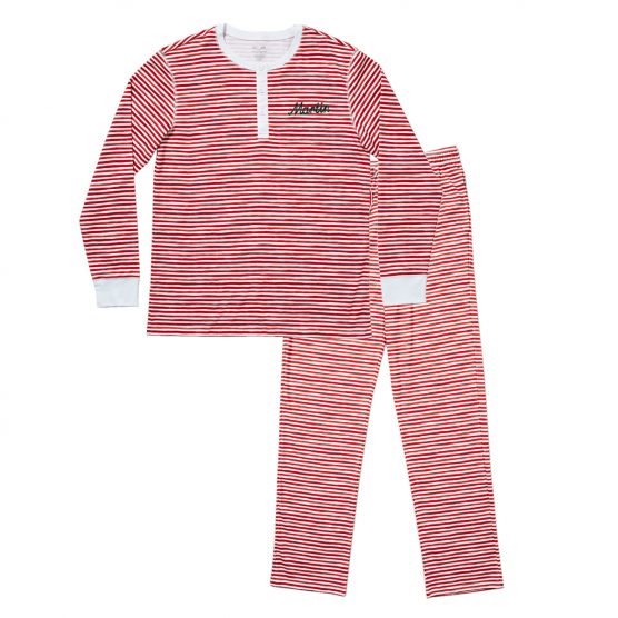Men's Painted Stripes PJs, Hart + Land