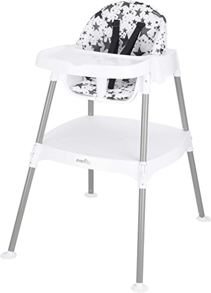 Evenflo 4-in-1 Eat & Grow Convertible High Chair, Evenflo