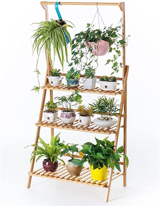 Bamboo Hanging Plant Stand, COPREE Store