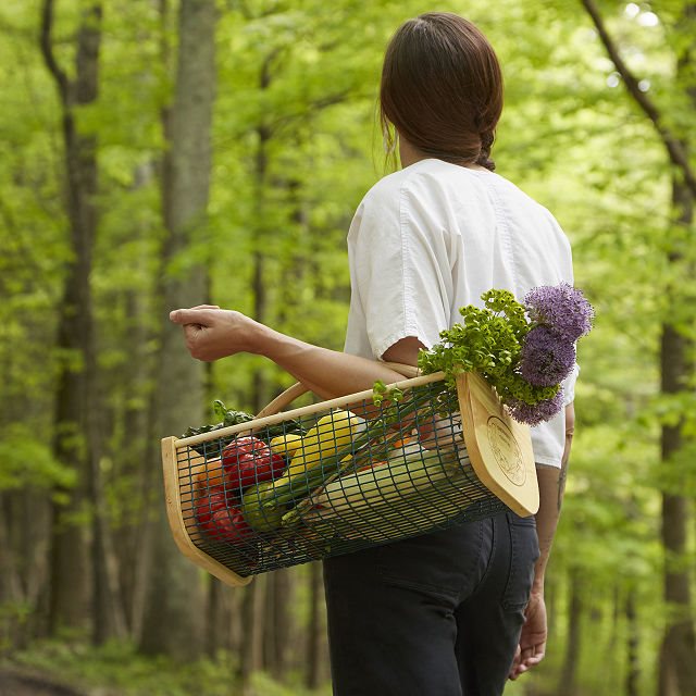Gardener's Harvest Basket | Uncommon Goods