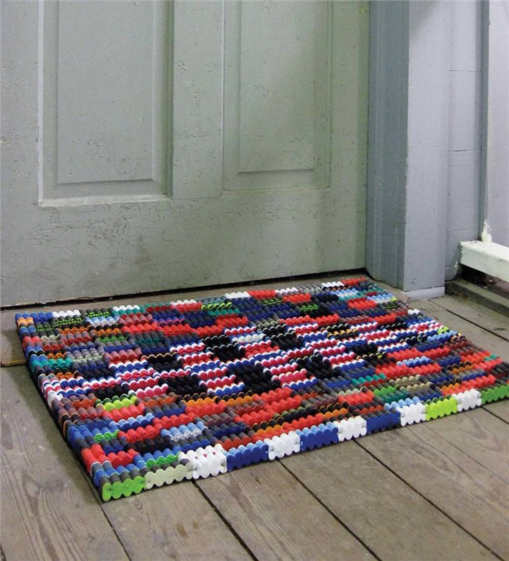 Recycled Flip-Flop Doormat, VivaTerra