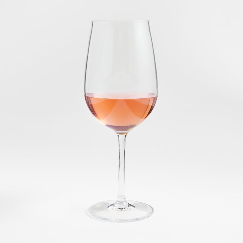 Acrylic Wine Glasses, Crate and Barrel