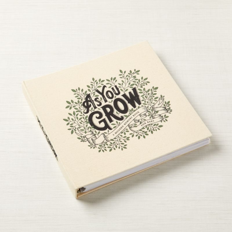 As You Grow Baby Memory Books, Crate and Barrel