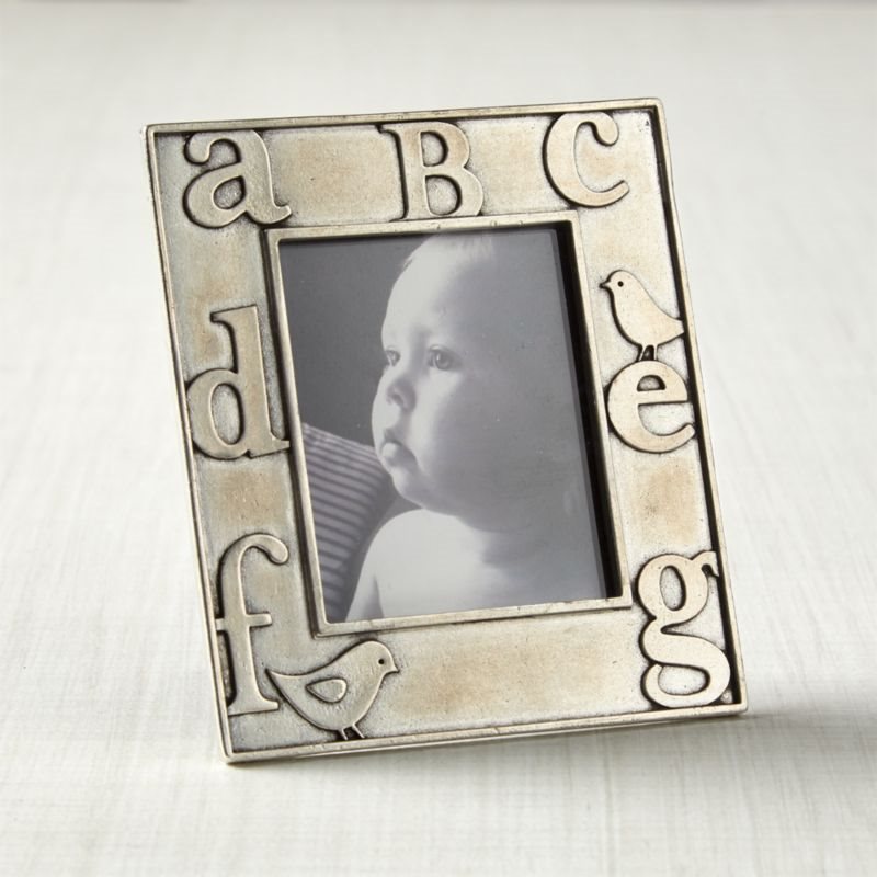 ABC Picture Frame, Crate and Barrel