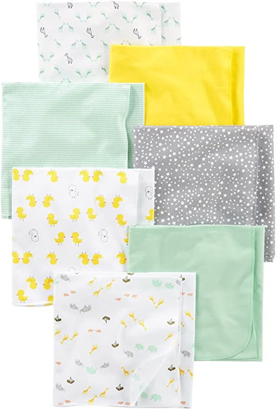 Baby Flannel Receiving Blankets, Simple Joys by Carter's