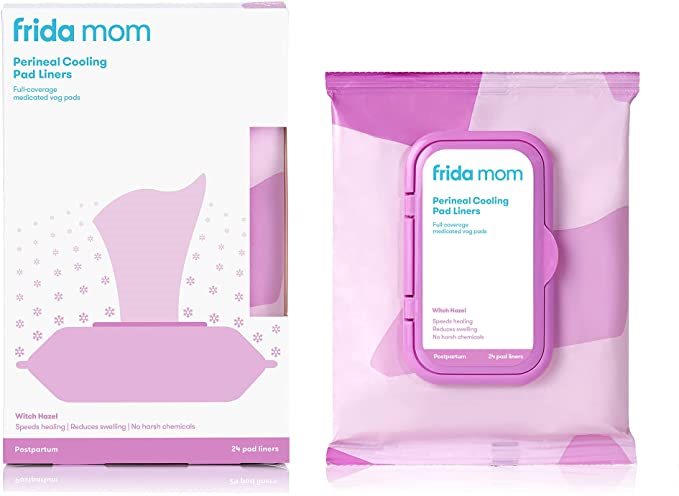 Buy FridaBaby Mom Postpartum Recovery Essentials Kit  Disposable  Underwear, Ice Maxi Absorbency Pads, Cooling Witch Hazel Medicated Pad  Liners, Perineal Medicated Healing Foam (11Piece Set) Online at Low Prices  in India 
