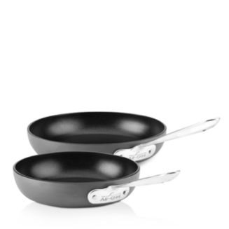All-Clad Hard Anodized Nonstick Fry Pan Set, All-Clad
