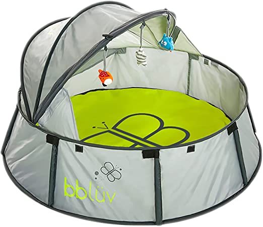 Nidö 2-in-1 Travel & Play Tent, bblüv